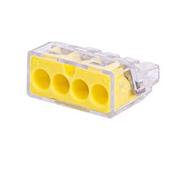 Pushgard Connector, 4 Port