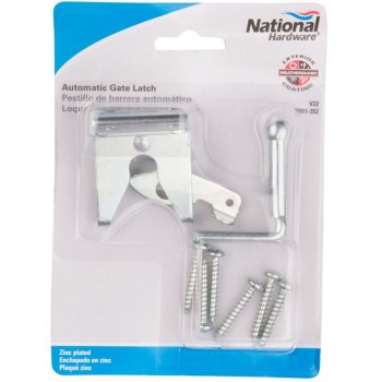 Automatic Gate Latch,  Zinc Plated ~ Visual Pack 22