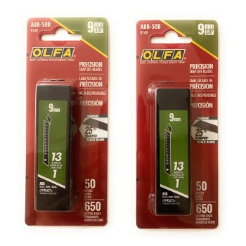 Olfa UltraMax Snap-Off Blades for XA-1 Cutter, 50-Pack