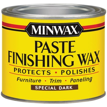 Minwax 78600 Paste Finishing Wax for Dark Wood ~ 1 lb