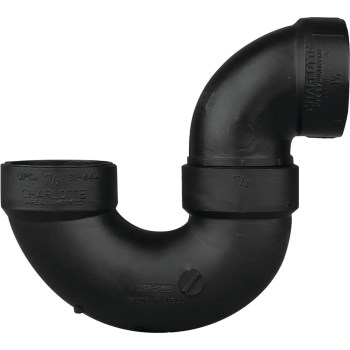 Charlotte Pipe ABS DWV P-Trap   1-1/2"