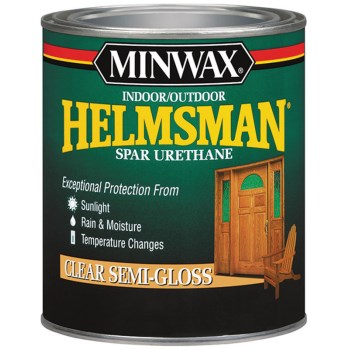 Minwax 63210 Helmsman Spar Urethane, Semi-Gloss ~ Quart