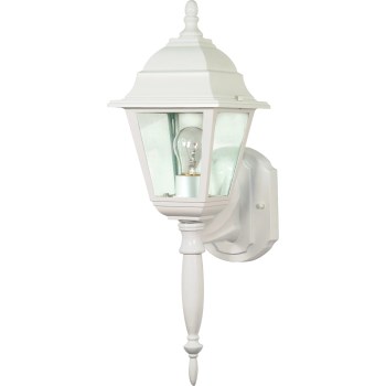 Briton Outdoor Wall Lantern, White