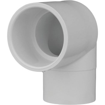 Charlotte Pipe PVC Schedule 40 Street Elbow, 90 Degree - 1-1/2"