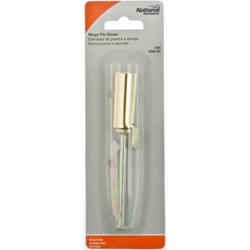 Replacement Hinge Pin Closer,  Brass Finish  