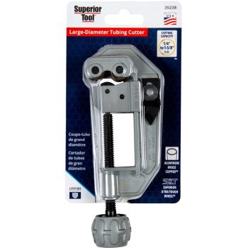 Superior Tool Large Diameter Tubing Cutter - 1/8" to 1-5/8"