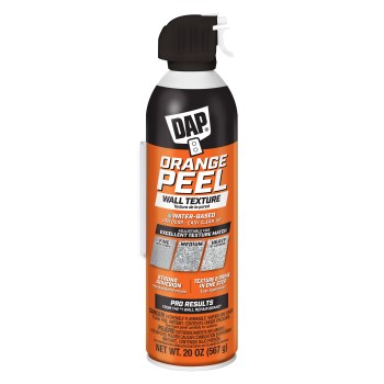 DAP Orange Peel Wall Texture Spray, Water Based - 20 oz