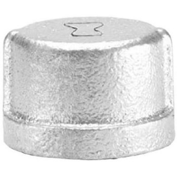 Pipe Cap, Galvanized Steel - 3/4"