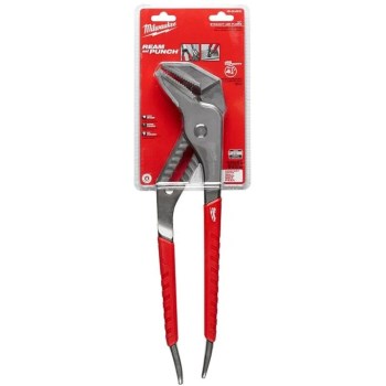 Straight-Jaw Pliers, Comfort Grip - 16"
