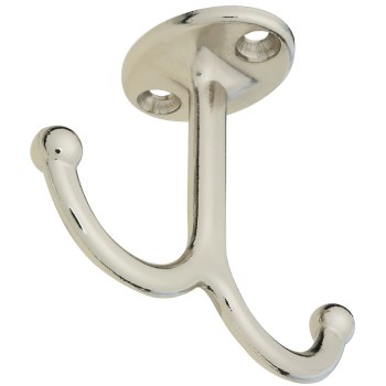 Undershelf Hook, Nickel ~ Pack of 2  