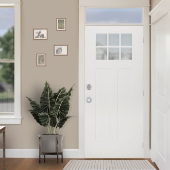 Kwikset Polo Handleset Interior Trim, Satin Chrome