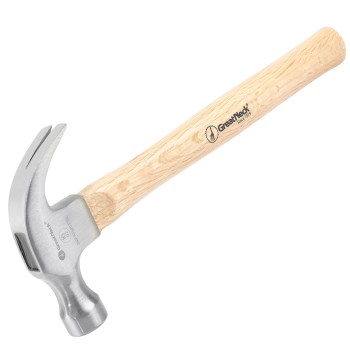 Wood Handled Curved Claw Hammer ~ 16 ounce