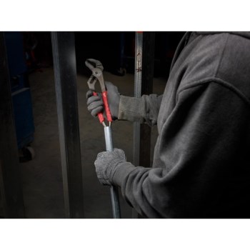 Straight-Jaw Pliers, Comfort Grip - 12"