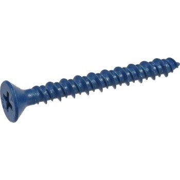 Tapcon Concrete Screw, Phillips Flat Head - 1/4" x 1-3/4"