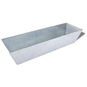 Marshalltown Galvanized Steel Mud Pan   12"