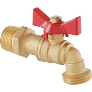 Hose Bib Ball Valve ~ 1/2" MIP