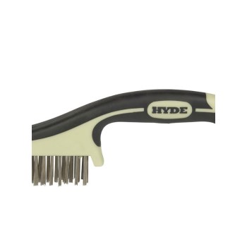 Maxxgrip Pro Stainless Steel Wire Brush - 8-3/4"