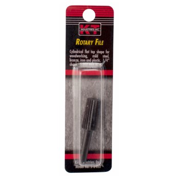 Cylindrical Flat Top Rotary File