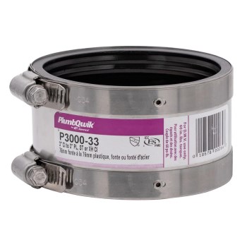 Shielded Coupling, 3 X 3 inch