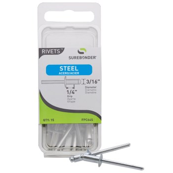 FPC Surebonder Steel Blind Rivet, 3/16" - Medium