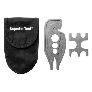 Superior Tool PEX Pocket Crimper - 3/8", 1/2", 3/4"