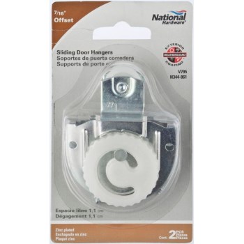 Offset Sliding Door Hangers ~ 7/16" 