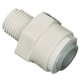 Watts Aqualock Push-to-Connect Male Adapter   3/8" OD x 1/2" MNPT