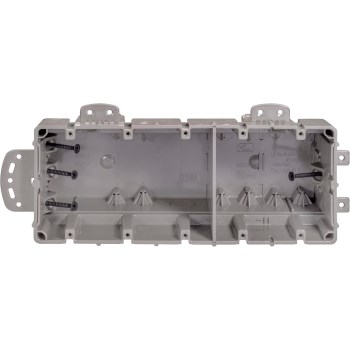 5-Gang Multi-Mount Device Box, Gray