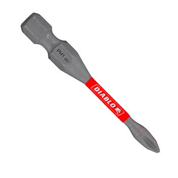 Phillips Driver Bit, #1 - 2", 5pk