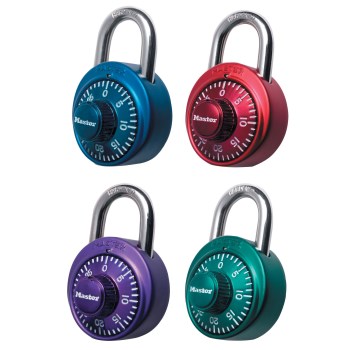 MasterLock Combination Lock, X-Treme - 1-7/8"