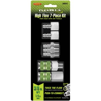 3/8 Npt 7pc Kit