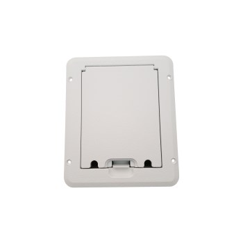 Hubbell Weatherproof Deck Outlet Cover - White