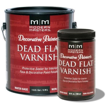 Dead Flat Varnish, Water Based Interior ~ Gallon