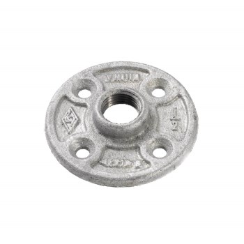 Anvil/Mueller Malleable Iron Floor Flange, Galvanized - 1/2"
