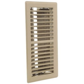 Hart & Cooley Floor Register, Brown - 4" x 10"