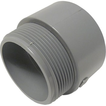 Cantex PVC Male Terminal Adapter - 2"