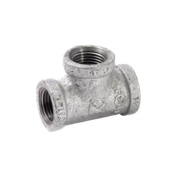 Anvil/Mueller Malleable Tee, Galvanized - 1/2"