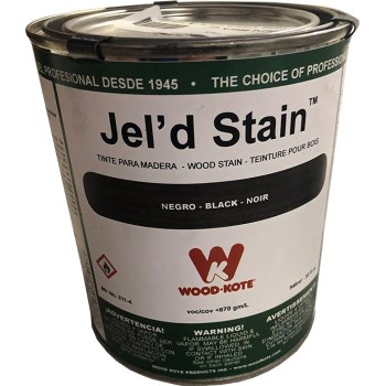Jel'd Stain, Black - Quart