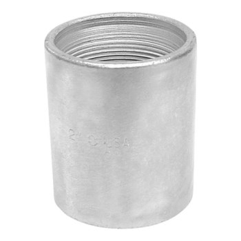 Merchant Coupling, Galvanized Steel - 2"