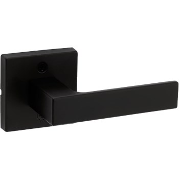 Kwikset Singapore Passage Lever, Matte Black