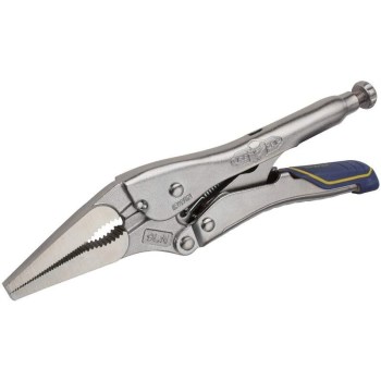 Irwin Long Nose Locking Pliers with Wire Cutter - 9"