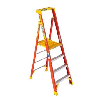 Fiberglass Podium Ladder - 4 foot