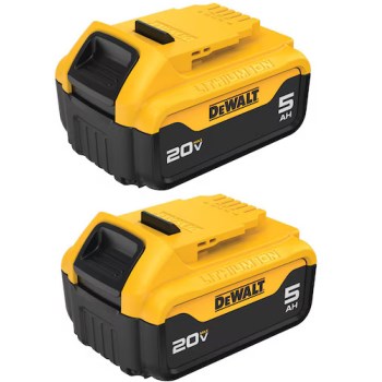 DEWALT 20V MAX XR 5.0Ah XR Batteries - 2