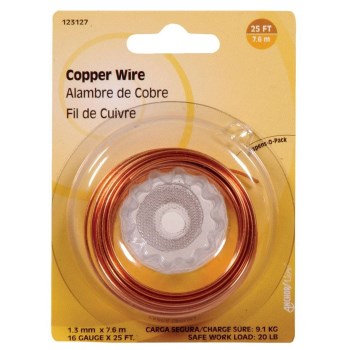 Copper Wire - 16 Gauge - 25 feet 