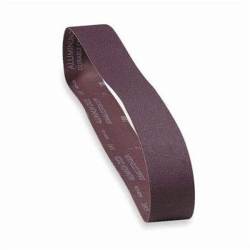 Norton Aluminum Oxide Sanding Belt, 120 Grit - 3" x 24"