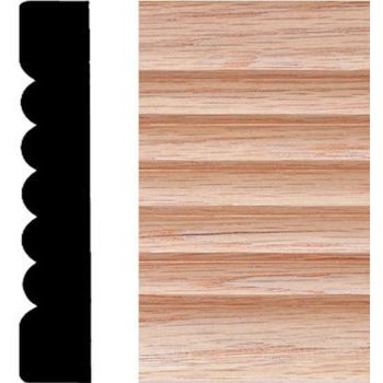 Oak Fluted Casing, Rfc - 37 