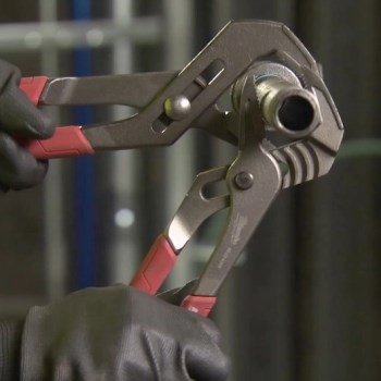 Straight-Jaw Pliers, Comfort Grip - 12"