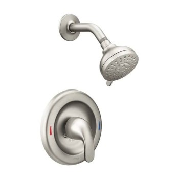 Moen Adler Posi-Temp Shower Faucet, Brushed Nickel