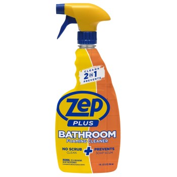 Zep Plus Foaming Bathroom Cleaner   32 oz