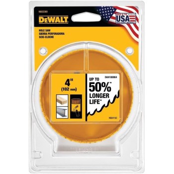 DeWalt Bi-Metal Hole Saw - 4"